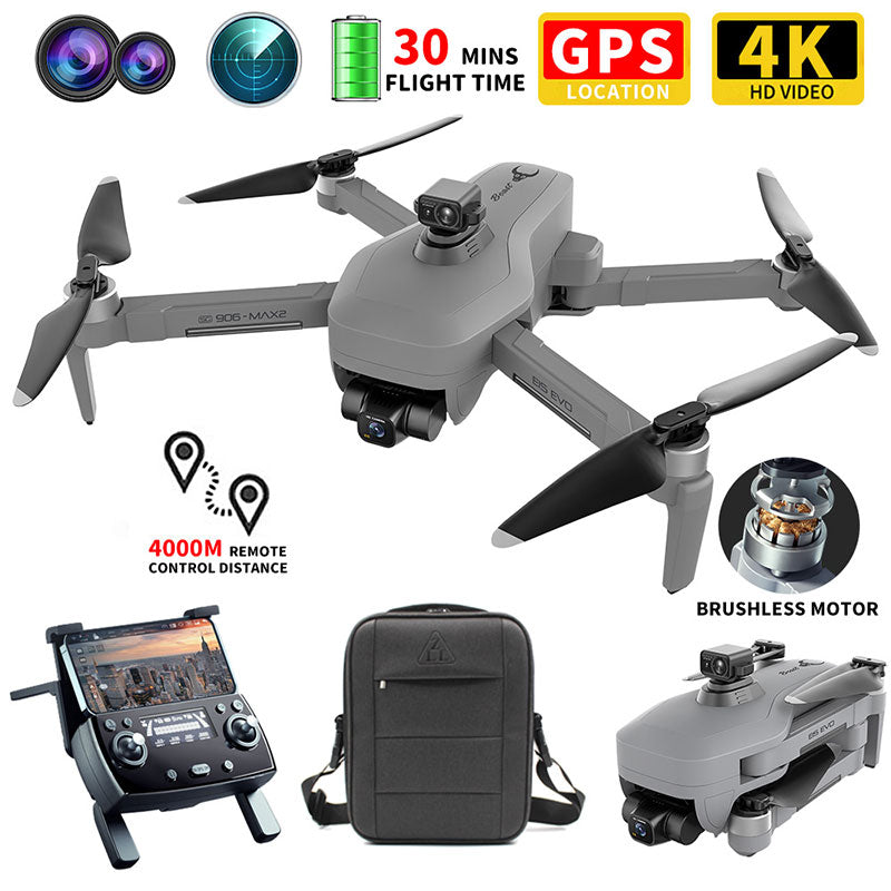 4K Drone ZLL SG906 MAX2 3-Axis Gimbal Camera GPS 5G WIFI Professional Obstacle Avoidance Quadcopter