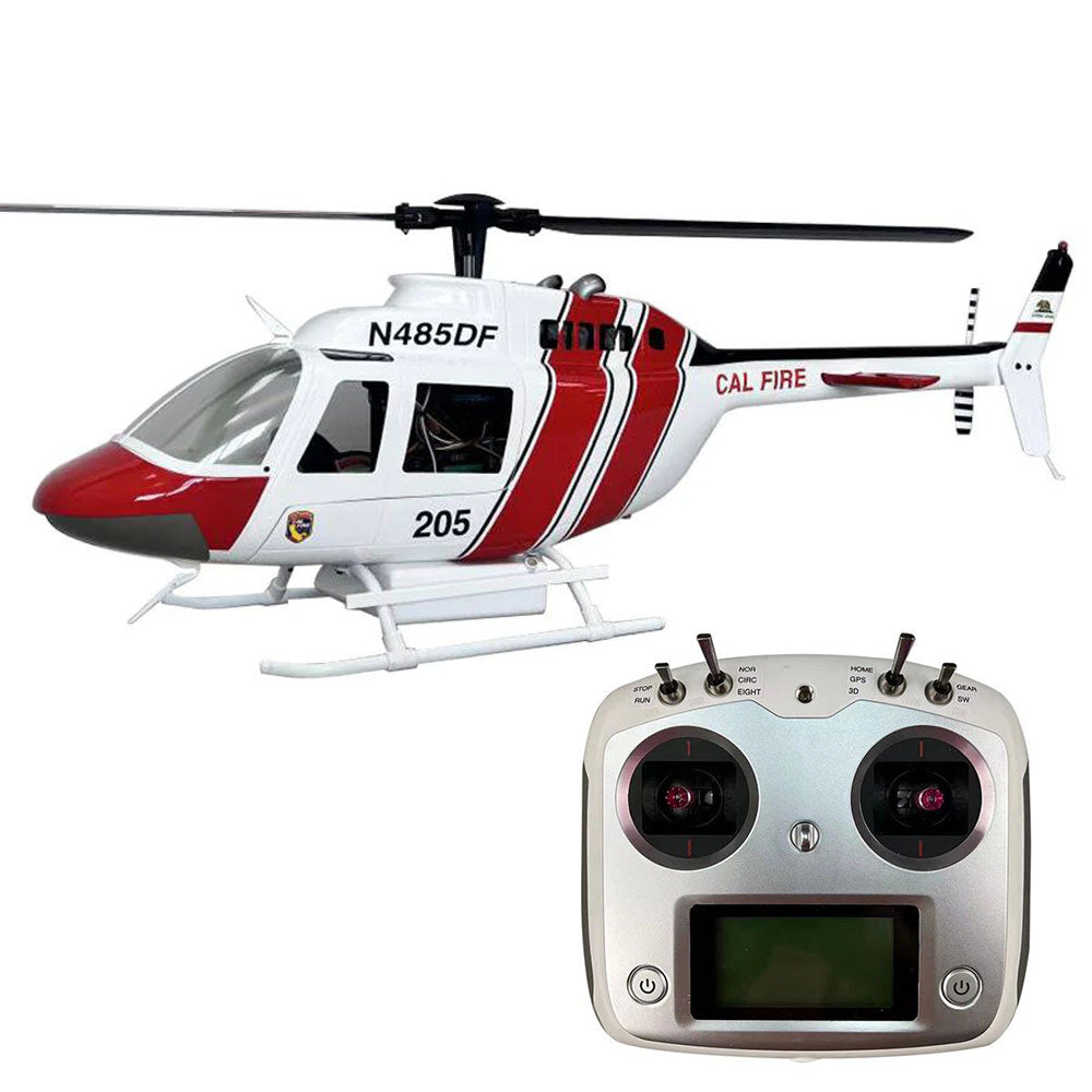 ROBAN 470 Class Bell-206 RC Helicopter GPS Mode PNP/RTF Version LED Lighting System with Water Tank