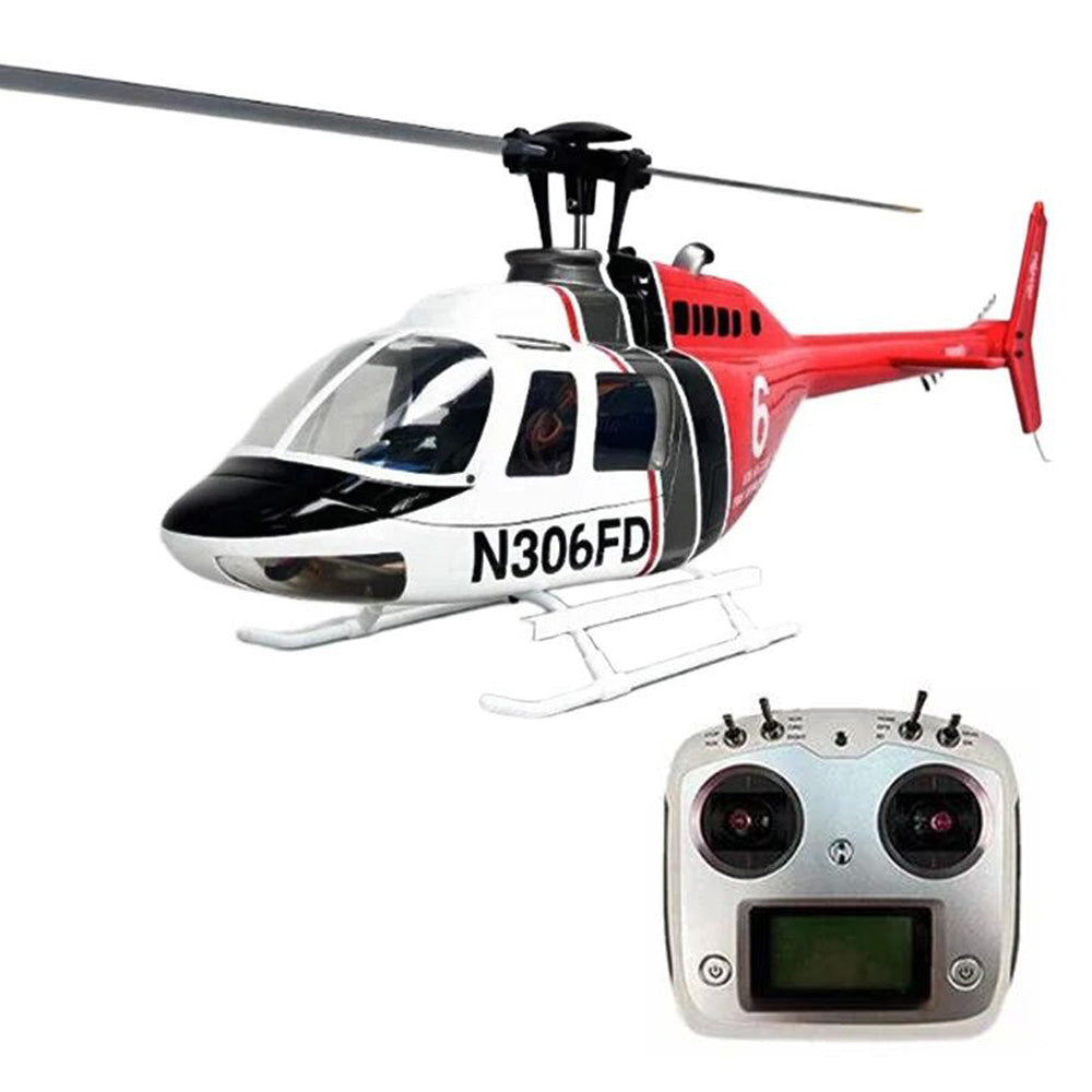 ROBAN Bell-206 450 Class RC Helicopter 2.4G 11CH GPS Stabilized Scale Flybarless PNP/RTF With X1 Flight Controller