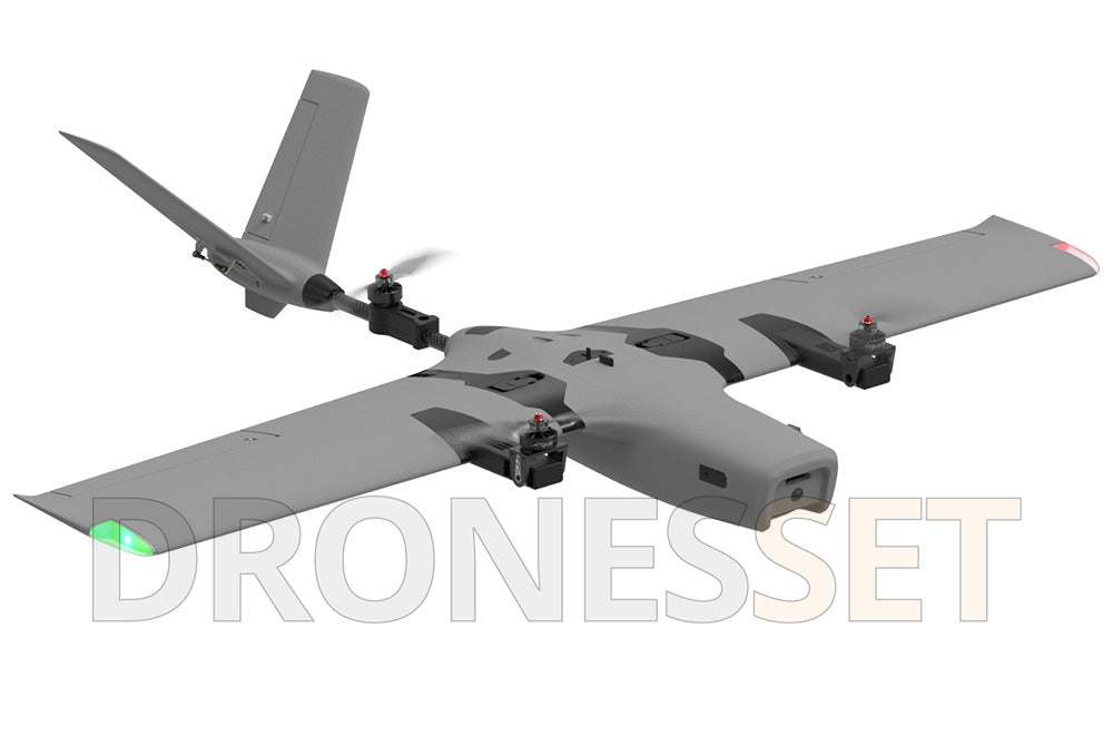 AFModel ROCWING VTOL Drone 3-axis FPV Fixed-wing Airplane UAV Model Airplane Reconnaissance Airplane