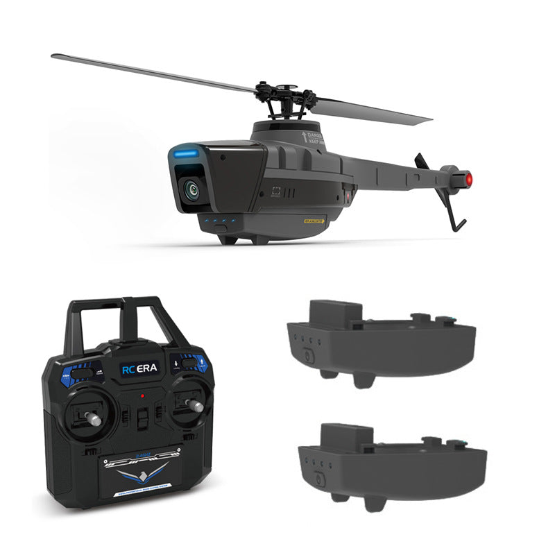 Black Bee Single Prop Aileronless Helicopter C128 6 Axis 4CH 2.4G Electronic Gyroscope Air Pressure Fixed Height