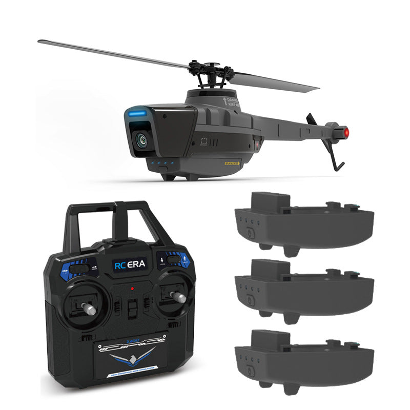 Black Bee Single Prop Aileronless Helicopter C128 6 Axis 4CH 2.4G Electronic Gyroscope Air Pressure Fixed Height