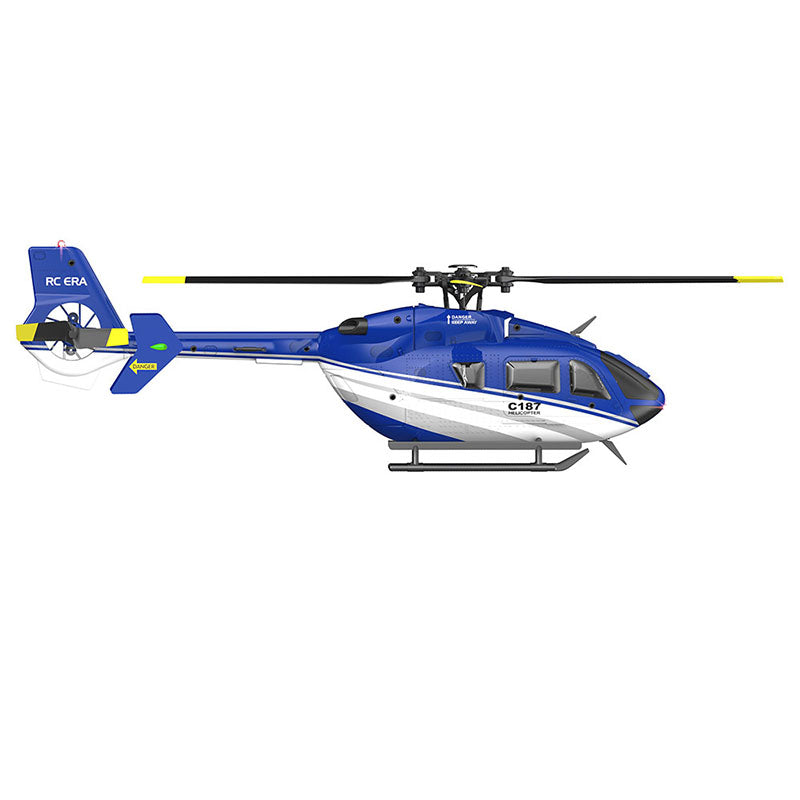 RC Helicopter RC EAR C187 EC135 2.4G 4CH 6-Axis Gyro Altitude Hold Flybarless Scale Helicopter
