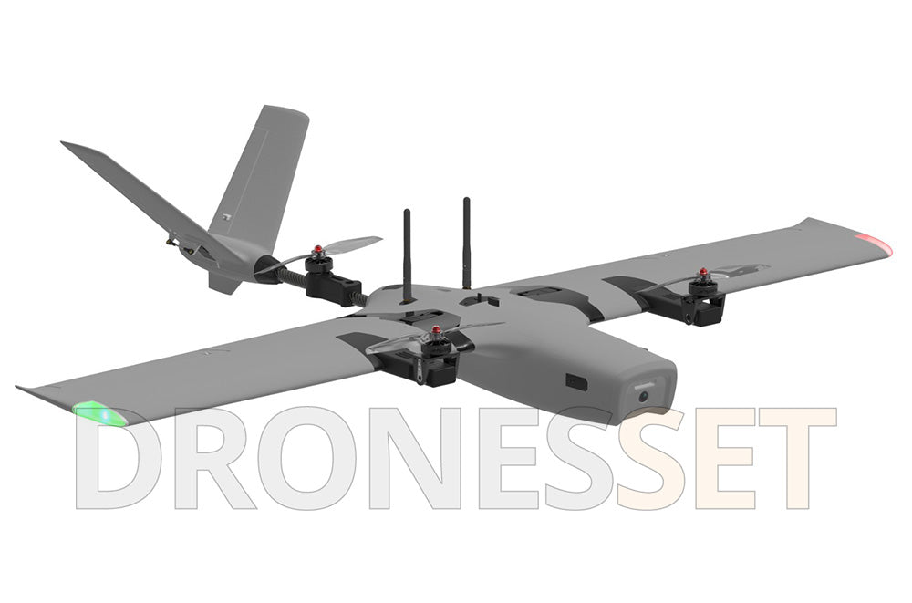 AFModel ROCWING VTOL Drone 3-axis FPV Fixed-wing Airplane UAV Model Airplane Reconnaissance Airplane