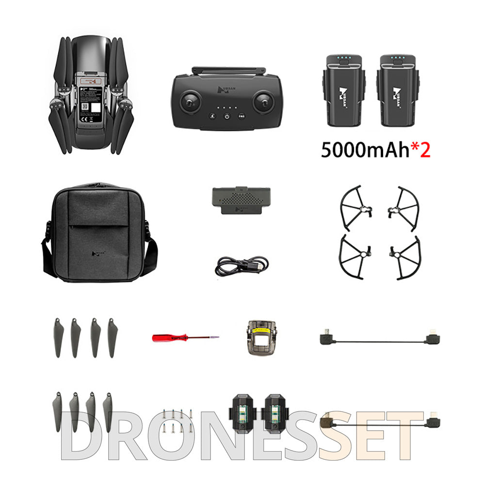 Hubsan Blackhawk 3 4K Drone 3-Axis Gimbal 4G Module Built-in Version 16KM image transmission Professional aerial photography Quadcopter