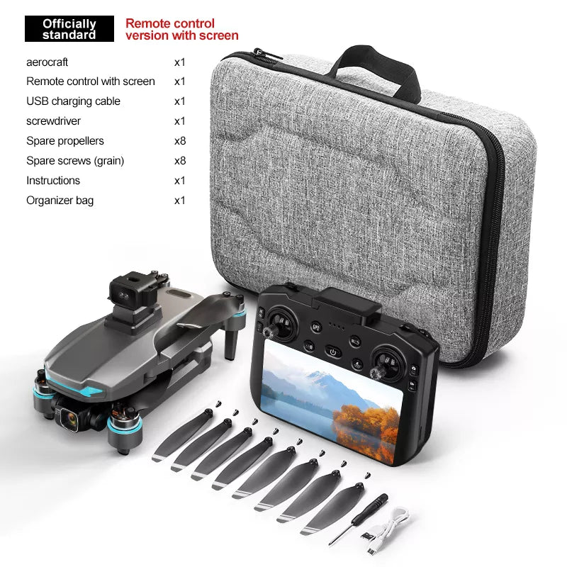 ZLL Beast SG601 MAX 4K Drone 5G WiFi GPS 3-Axis Gimbal 360° Obstacle Avoidance Quadcopter with 5 inch screen remote control