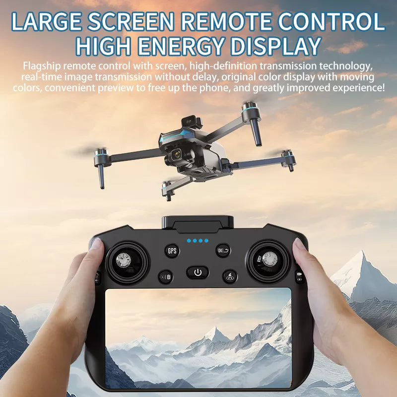 ZLL Beast SG601 MAX 4K Drone 5G WiFi GPS 3-Axis Gimbal 360° Obstacle Avoidance Quadcopter with 5 inch screen remote control