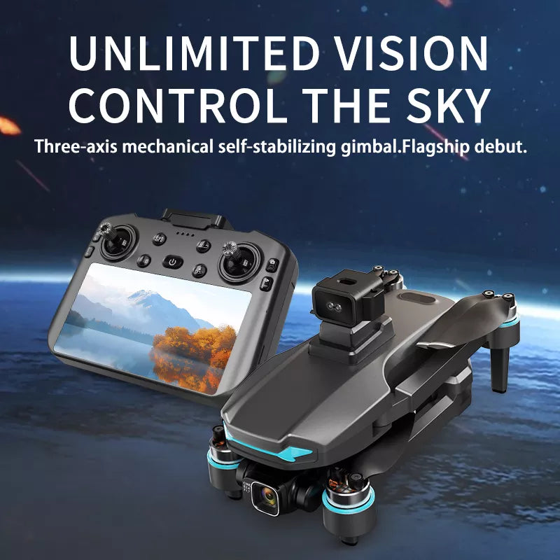 ZLL Beast SG601 MAX 4K Drone 5G WiFi GPS 3-Axis Gimbal 360° Obstacle Avoidance Quadcopter with 5 inch screen remote control