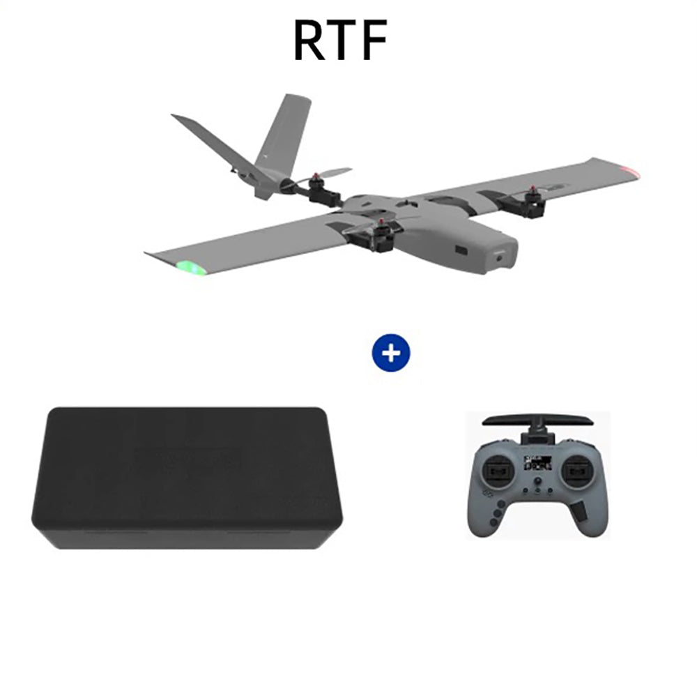 AFModel ROCWING VTOL Airplane FPV 3-axis Fixed-wing Airplane UAV Model Airplane Reconnaissance Airplane