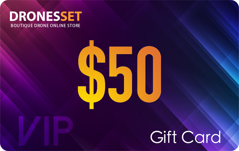 DRONESSET Gift Card - Give the Gift of Choice!